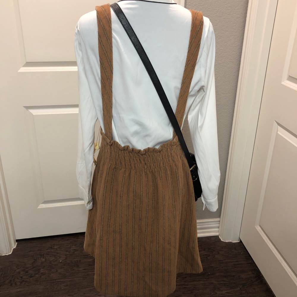 Miss Patina Striped Pinafore Dress - Picture 4 of 5